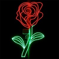 المان نوری مدل گل رز