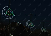 المان نوری مدل "رمضان" - نورپردازی ویژه برای ماه مبارک رمضان