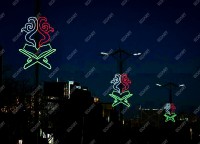 المان نوری "بهار قرآن"؛ انتخابی ایده‌آل برای نورپردازی شهری رمضان